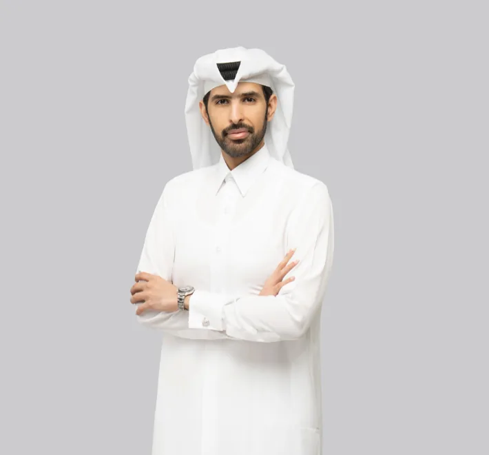 Portrait of Sheikh Mohammed bin Faisal Al Thani, Vice-Chairman of Al-Faisal Holding