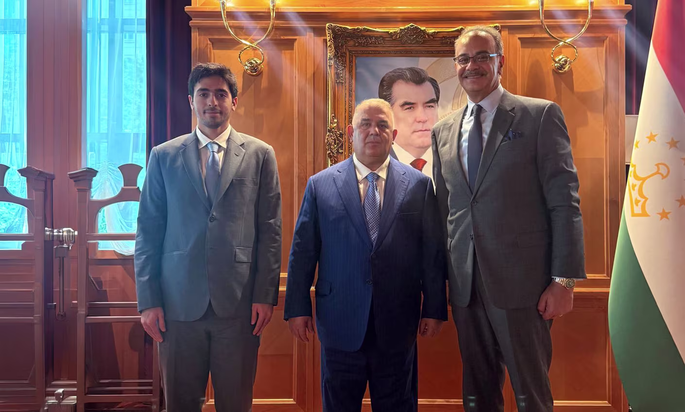 Sheikh Mohamed bin Faisal Al Thani to Tajikistan 1